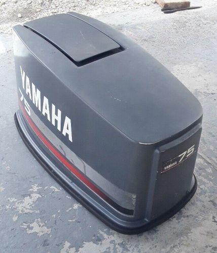 75 hp Yamaha 692-42610-H1-4D TOP COWLING engine cover two stroke ‘96-00, US $300.00, image 4