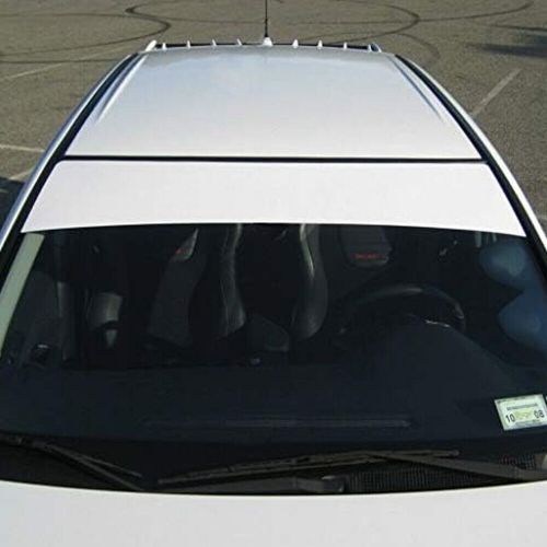 Sun White Visor Strip Windshield Banner Vinyl Long Lasting Premium Blank Decal, US $10.99, image 3