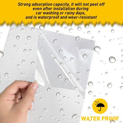 Sun White Visor Strip Windshield Banner Vinyl Long Lasting Premium Blank Decal, US $10.99, image 6