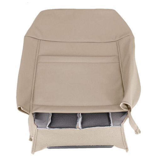 For Ford F150 2009-2014 Driver Passenger PERFORATED Seat Cover Top & Bottom Tan, US $76.99, image 2