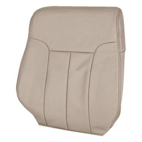 For Ford F150 2009-2014 Driver Passenger PERFORATED Seat Cover Top & Bottom Tan, US $76.99, image 9