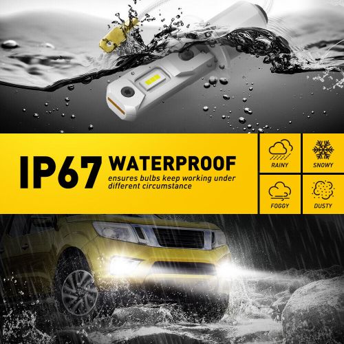 2PCS AUXITO H3 White Xenon 6500K High Power LED Fog Light Driving Bulb DRL Lamps, US $24.99, image 13