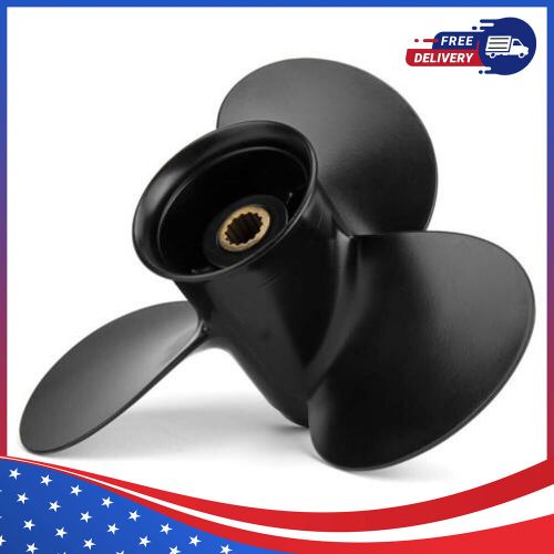 9 1/4" 9.25 x 11 Boat Propeller for Tohatsu Boat Engines 9.9HP-20HP 14 Tooth RH, US $38.99, image 6
