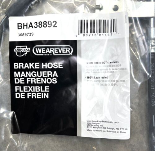 CQ BHA38892 Brake Hydraulic Hose (FR) Fits: 91-96 Dodge Dakota , US $27.90, image 3