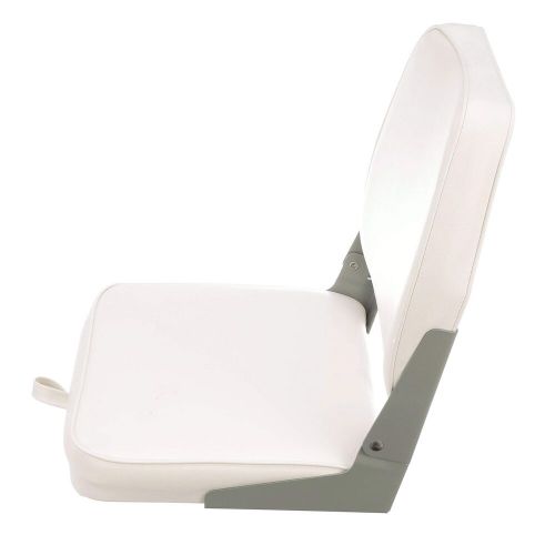 Attwood 98395WH Low-Back Padded Boat Seat, White, High-Impact Plastic Frame, 7, US $73.00, image 2