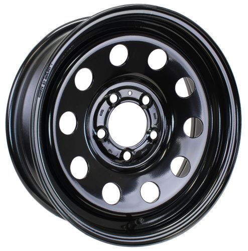 Ecustomrim trailer rim wheel 15x5 5-4.5 black modular 2150 lb. 3.19 center bore