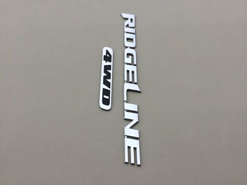 Honda Ridgeline 4WD Rear Emblem Tailgate Logo Sign Badge OEM 2006-2014 *, US $39.95, image 2