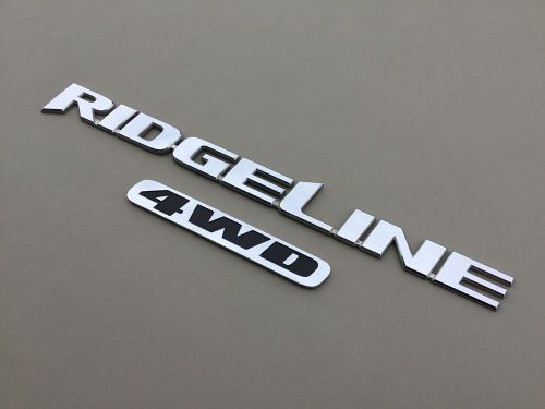 Honda Ridgeline 4WD Rear Emblem Tailgate Logo Sign Badge OEM 2006-2014 *, US $39.95, image 4