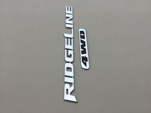Honda Ridgeline 4WD Rear Emblem Tailgate Logo Sign Badge OEM 2006-2014 *, US $39.95, image 6
