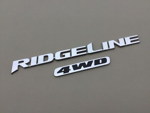 Honda Ridgeline 4WD Rear Emblem Tailgate Logo Sign Badge OEM 2006-2014 *, US $39.95, image 7