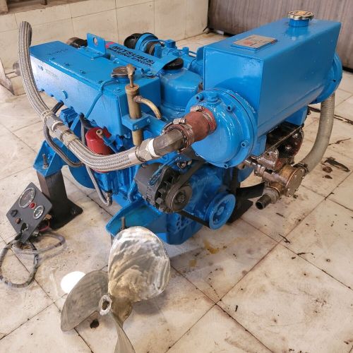 Mitsubishi S4-E2 70 hp marine Raw cooled diesel eng lifeboat Used - ship by sea, US $6,317.50, image 6