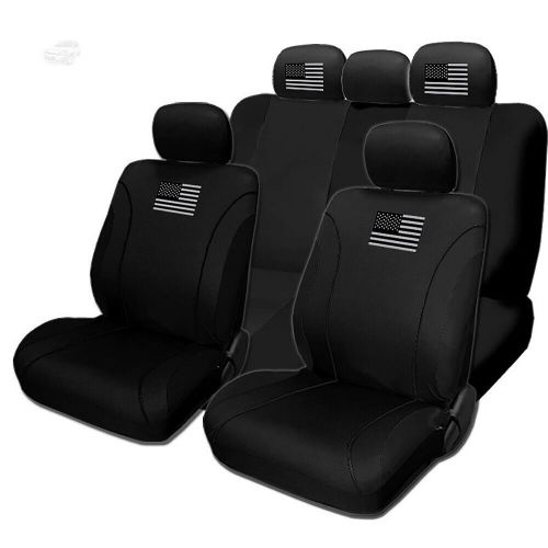 For Honda New American Flag Design Front Rear Car Truck SUV Seat Covers Set, US $39.99, image 7
