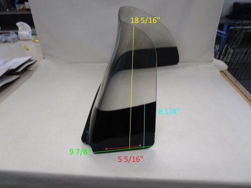 STARBOARD PLEXIGLASS WINDSHIELD CLEAR & BLACK 34" X 19 3/16" MARINE BOAT, US $89.95, image 9