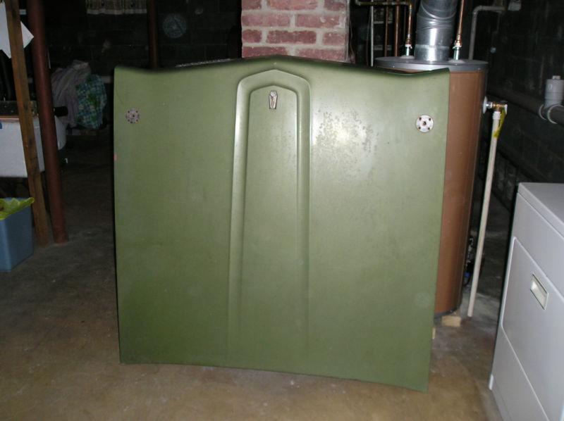 1968 original plymouth satellite 383 hood - roadrunner