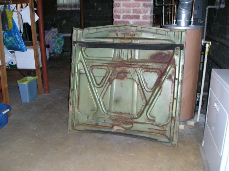 1968 Original Plymouth Satellite 383 Hood - Roadrunner, US $125.00, image 3