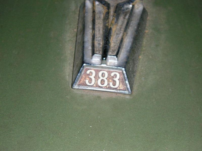 1968 Original Plymouth Satellite 383 Hood - Roadrunner, US $125.00, image 4