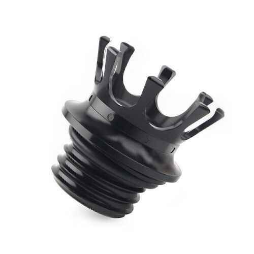 King Crown Gas Cap Fuel Tank Cover For Harley Sportster Dyna Road King FLSTN FXS, US $, image 10