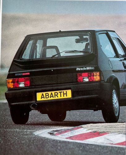 Fiat Strada Abarth 130tc replacement tailgate badge, US $, image 2