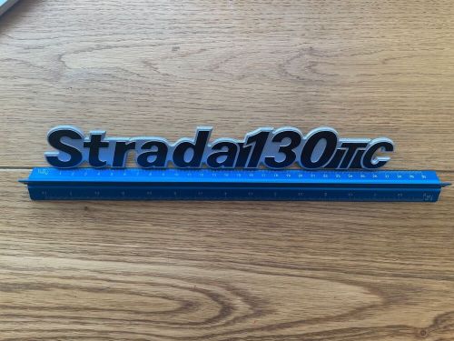 Fiat Strada Abarth 130tc replacement tailgate badge, US $, image 4