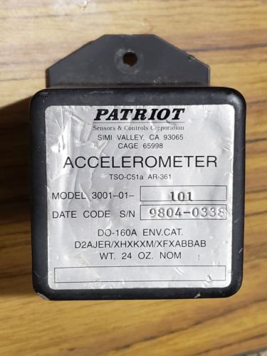 PATRIOT 3001-01-101 Accelerometer, US $1,175.00, image 7