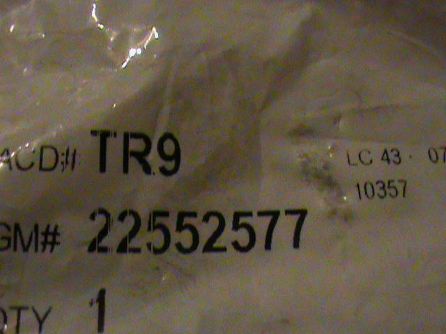 Gm oem 22552577 fuel system-module retainer snap ring free shipping!!