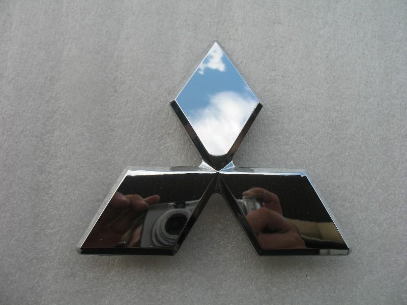 2007 mitsubishi eclipse rear trunk chrome emblem logo decal badge 06 07 08