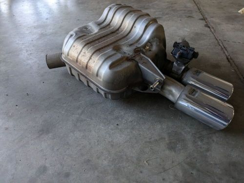 OEM 12-2018 AUDI S6 QUATTRO V8 4.0L REAR RIGHT cut EXHAUST MUFFLER W/ TIPS, US $199.00, image 2