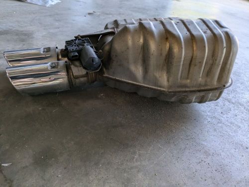 OEM 12-2018 AUDI S6 QUATTRO V8 4.0L REAR RIGHT cut EXHAUST MUFFLER W/ TIPS, US $199.00, image 3