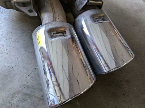 OEM 12-2018 AUDI S6 QUATTRO V8 4.0L REAR RIGHT cut EXHAUST MUFFLER W/ TIPS, US $199.00, image 8