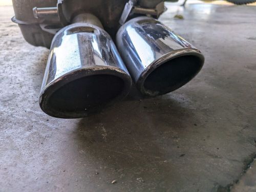 OEM 12-2018 AUDI S6 QUATTRO V8 4.0L REAR RIGHT cut EXHAUST MUFFLER W/ TIPS, US $199.00, image 9
