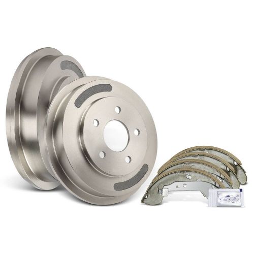 Brake Drums + Ceramic Brake Shoes Rear for Chevy Cobalt 2009-2010 HHR Pontiac G5, US $112.99, image 5