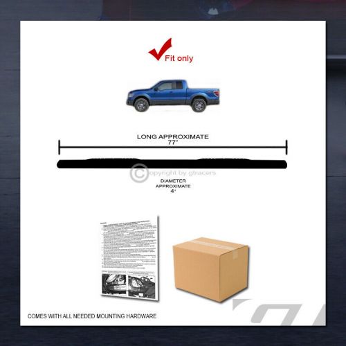 For 2009-2014 F150 Super Cab 4" Hd Black Side Step Nerf Bars Rail Running Boards, US $157.00, image 2