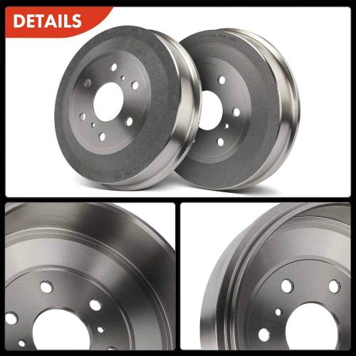 Rear LH & RH Brake Drum for Chevrolet Silverado 1500 GMC Sierra 1500 2009-2013, US $157.19, image 2