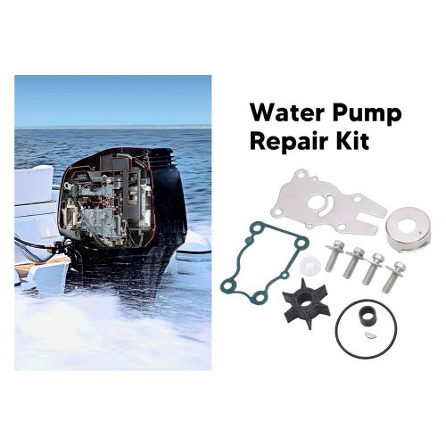Auto Water Pump Repair Kit 6BG W0078 00 00 Outboard Impeller Set Parts For F30LA, US $31.08, image 11