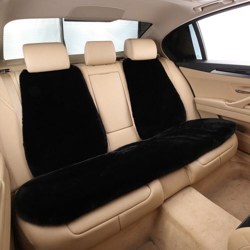 Simulation Sheepskin Car Seat Cover Cushion Mat Wool Front/Rear For Jeep, US $59.99, image 12