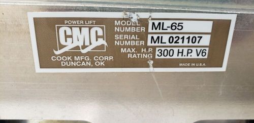 CMC Jack Plate ML-65 5 1/2" Set Back, US $375.00, image 9