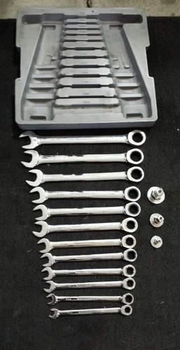 Gearwrench 12 pc metric combination ratcheting 8 - 19mm set low price 9412 *