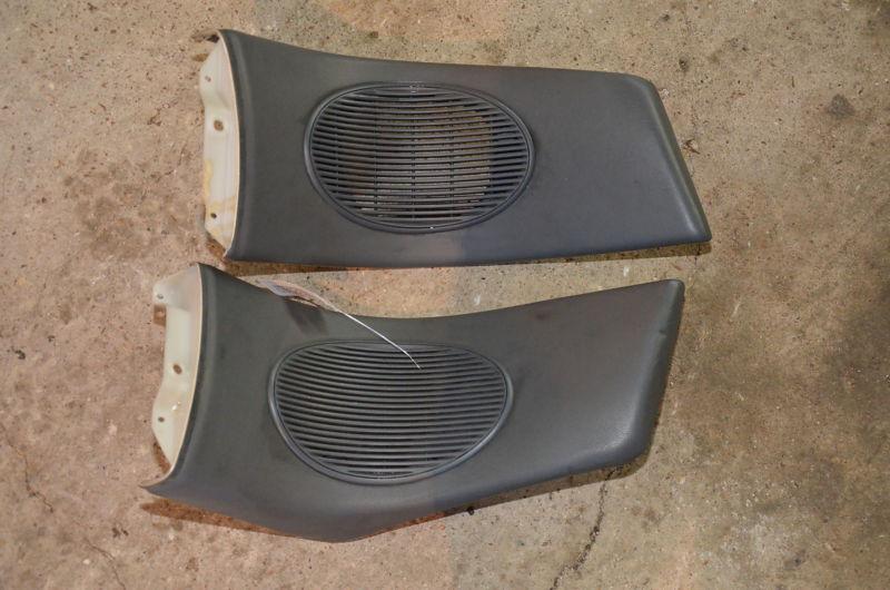 1994 honda del sol 5 spd b16a3 #1453 rear speaker trim pair
