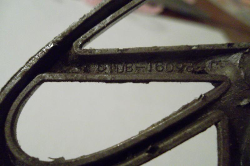 VINTAGE ORIGINAL FOMOCO PAIR SET FORD RANCHERO EMBLEMS 1960'S CAR TRUCK TRIM , US $9.99, image 3