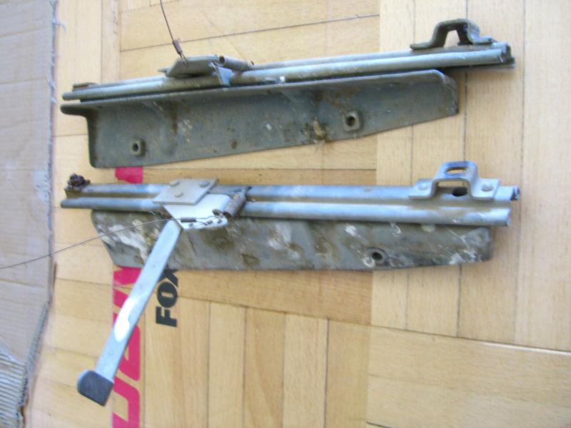 Bench seat sliders for 1958-60 dodge truck, 58-66 panel wagon