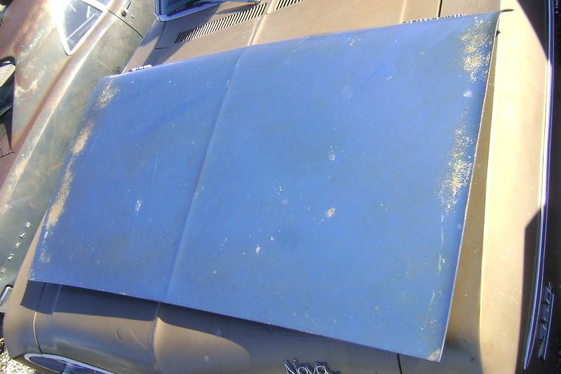 1974 74 1973 73 chevy nova trunk lid solid 