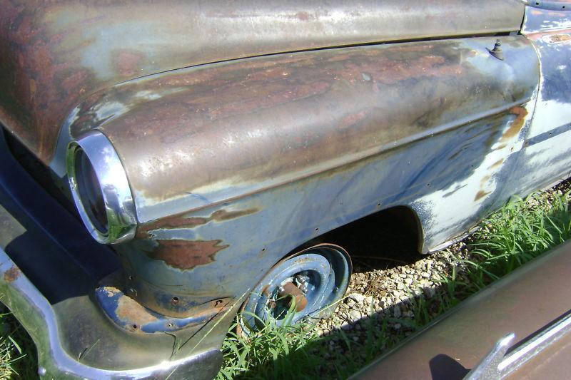 1954 54 chevy left front fender solid 150 210 bel air rat rod custom