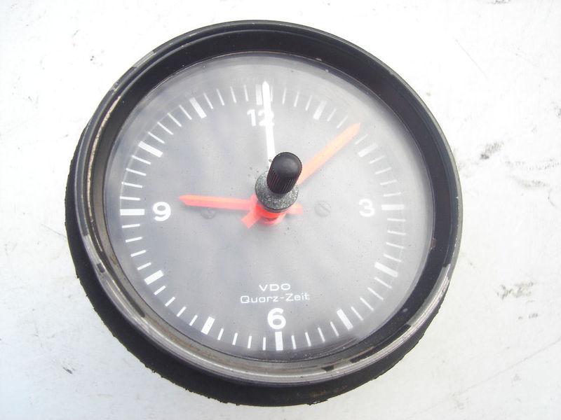Purchase PORSCHE 911 930 912 USED CLOCK GAUGE 91164170129 VDO QUARTZ in