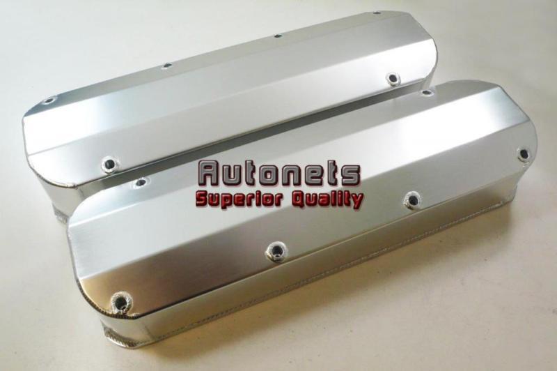 Fabricated aluminum ford big block valve covers 1968-up v8 429-460 bbf tall