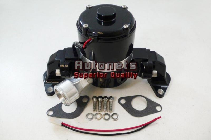 Buy Small Block Ford 351C Aluminum Electric Water Pump Painted Black