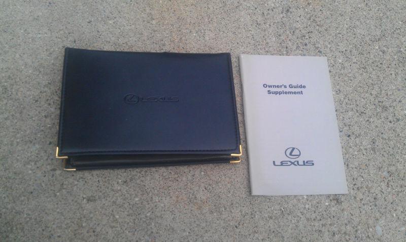 1993 Lexus GS 300 GS300 Original Owners Manual & Leather Sleeve 3 Books Used, US $12.00, image 2