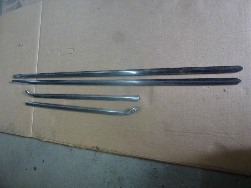 64 rambler american door and quarter window beltline moldings 65