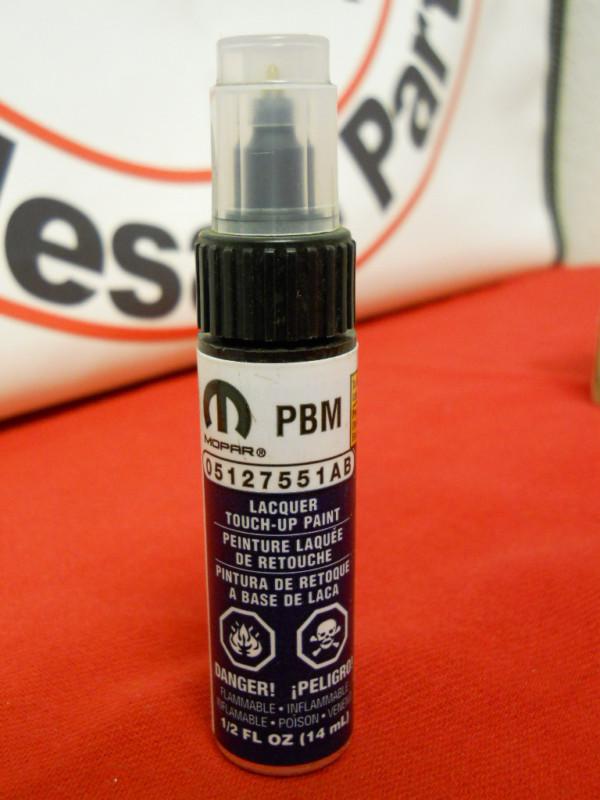 Dodge jeep chrysler ram fiat jasper blue metallic touch-up paint (pbm) mopar