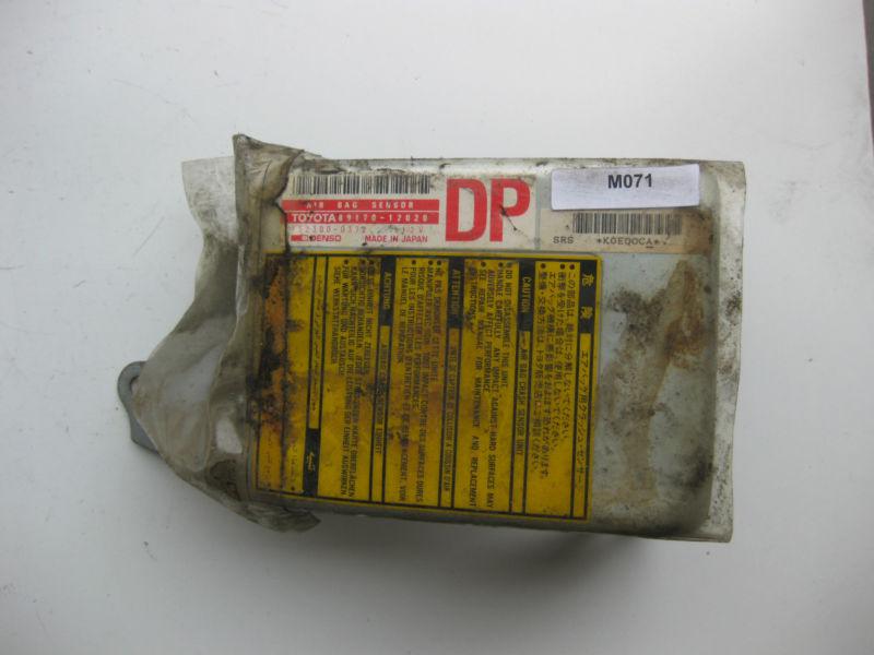 1994 1995 toyota corolla & geo prizm *89170-12020* airbag sensor