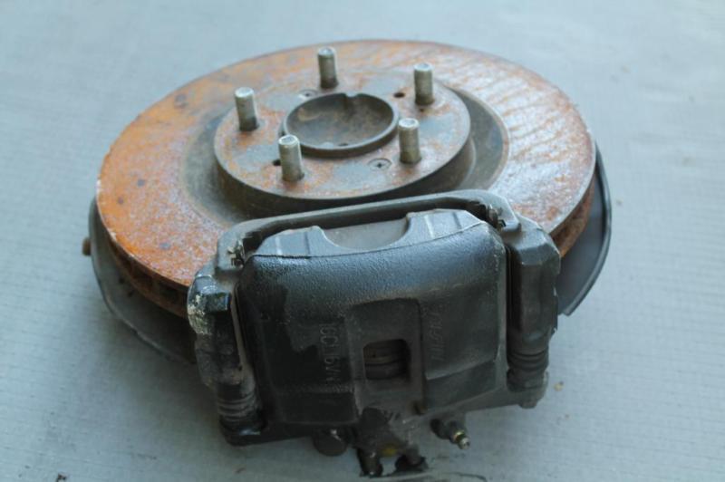 00 01 02 03 honda s2000 oem front left hub spindle knuckle wheel brake caliper